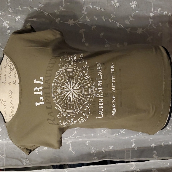 Lauren Ralph Lauren Tops - LAUREN Ralph Lauren womens size small cap sleeve shirt